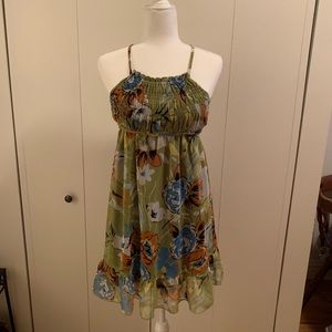 Johnny Martin Green Floral Dress (Junior’s 1)